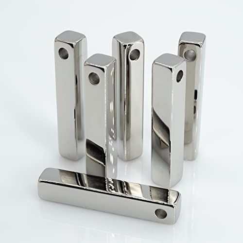 Rectangle Bar Engraving Blanks Stainless Steel Engraving Blank 10 Pack