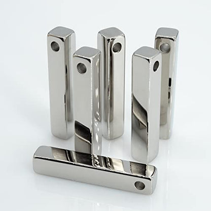 Rectangle Bar Engraving Blanks Stainless Steel Engraving Blank 10 Pack