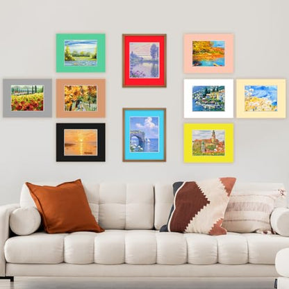 10 Pack Picture Mats for Frames