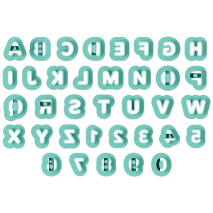 26pcs Alphabet Shape and 10pcs 0 (36 Count)