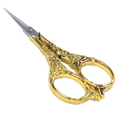 Vintage European Style Scissors Stainless Steel for Cross Stitch