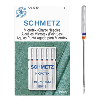 Microtex Sharp Sewing Machine Needles (100 Count)
