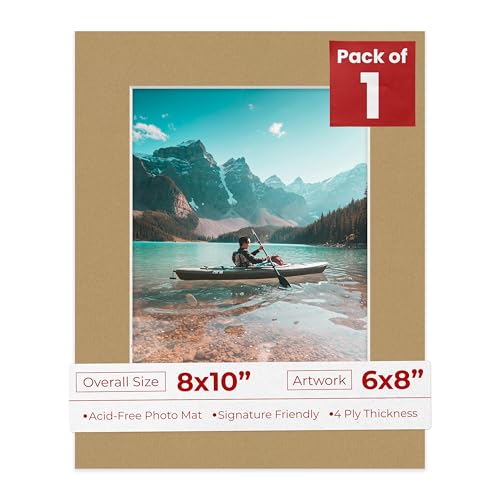 8x10 Mat for 6x8 Photo