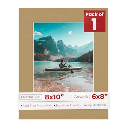 8x10 Mat for 6x8 Photo