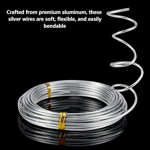 4 Pcs Aluminum Craft Wires (60.28 Foot)