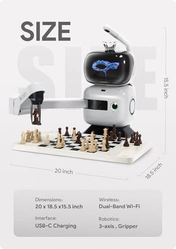 SenseRobot AI Chess Robot with Robotic Arm