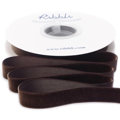 Brown Velvet Ribbon 5