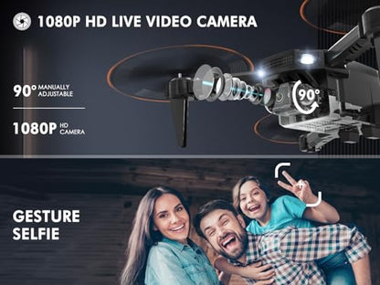 Mini Drone with Camera for Kids