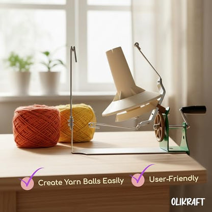 Large Capacity Metal Yarn Ball Winder