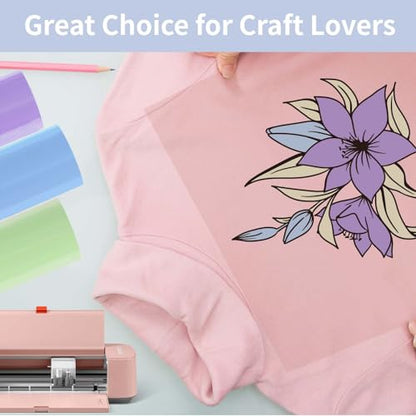 Heat Transfer Vinyl Lilac HTV Rolls