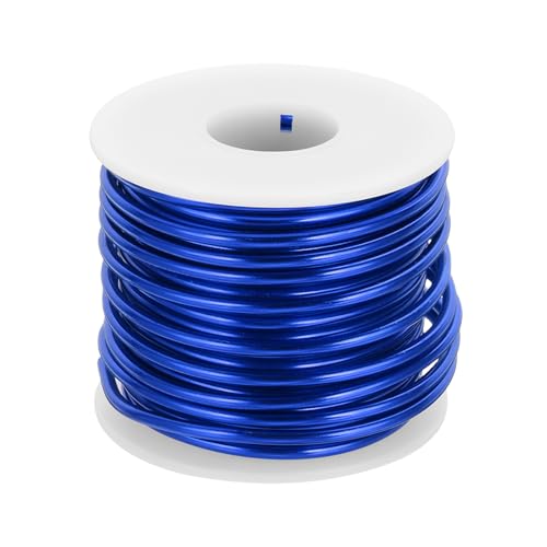 9 Gauge Anodized Aluminum Craft Wire Bendable Bonsai Training Wire 56 Feet 3mm for Sculpting Crafts Wreath Floral Beading Jewelry Making