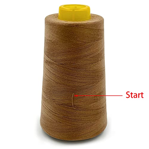 4 Cones of 3000 Yards Each Spool Thread for All Purpose (36000 Foot)