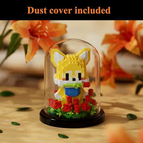 Artificial Flower Animal Toy Building Set for Adult