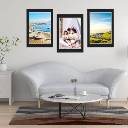 15 Pack Black Picture Mats 24x36 for 20x30 Photos