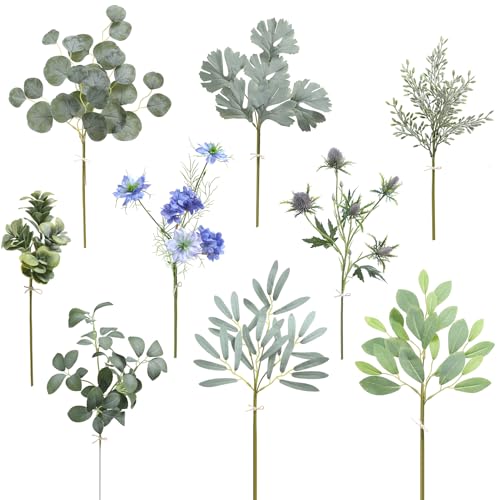 Artificial Greenery Stems Box Set (44 Count)