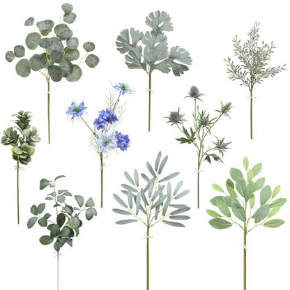 Artificial Greenery Stems Box Set (44 Count)
