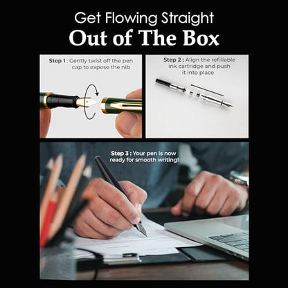 Fountain Pen Set for Writing