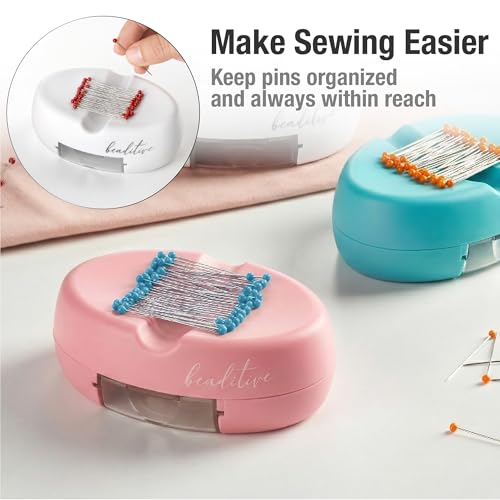 Magnetic Pin Cushion with Drawer (50 Count)