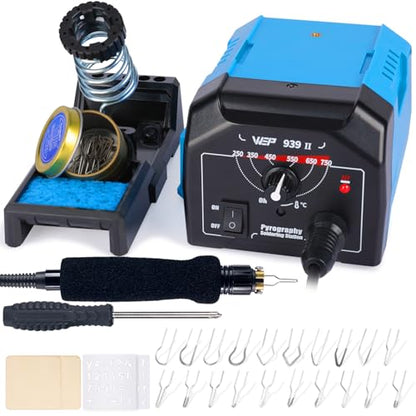 939 II Pyrography Station Wood Burning Kit 32