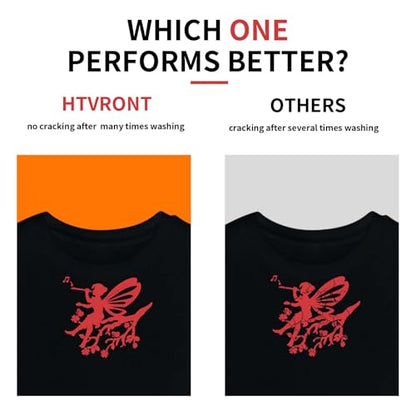 Red HTV Heat Transfer Vinyl Bundle