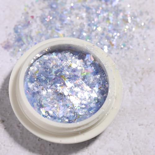 Holographic Opal Nail Art Glitter Flakes