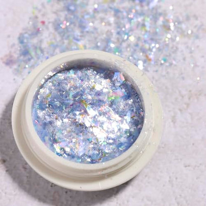 Holographic Opal Nail Art Glitter Flakes