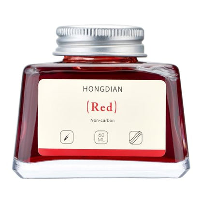 Hongdian Fountain Pen Bottled Ink Red