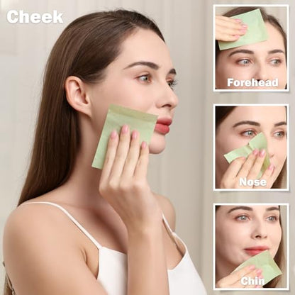 Oil Blotting Sheets for Face (600 Count)