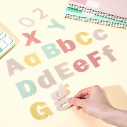 310 Pcs Felt Letter Bulletin Board Self Adhesive Sticker