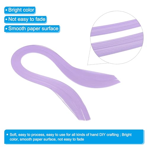 Quilling Strips Paper 600pcs 1.5mm 39cm Origami Paper Quilling Kits for Art DIY Hand Craft Christmas