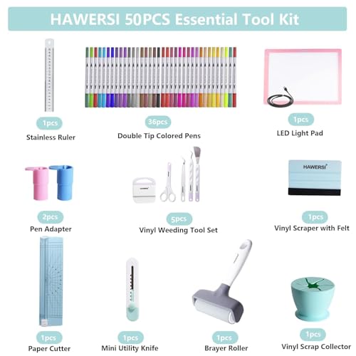 Essential Craft Tools Set for Cutting Machine (58 Count)