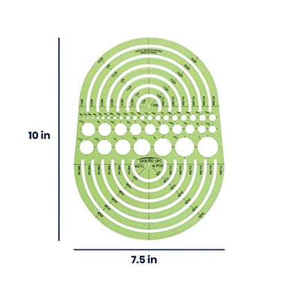 Circles Radius Master Template Guide