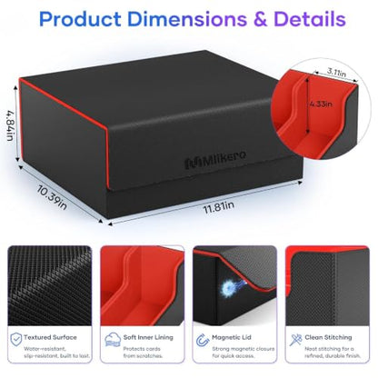 Card Deck Case for Trading Cards 1800+