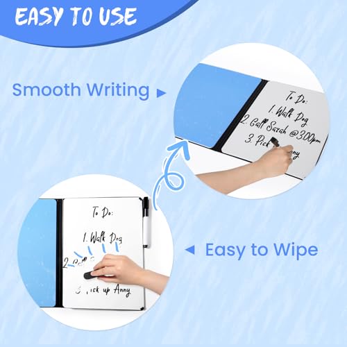 A4 Portable Double Sided Mini Desk Dry Erase Whiteboard