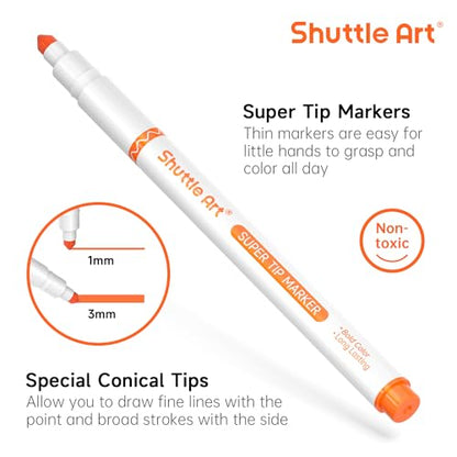 384 Pack Washable Super Tips Markers (384 Count)