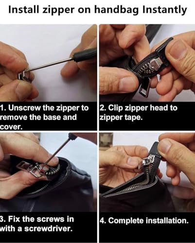 Metal Zipper Repair Kit for Jackets