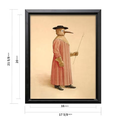 Vintage Plague Doctor Canvas