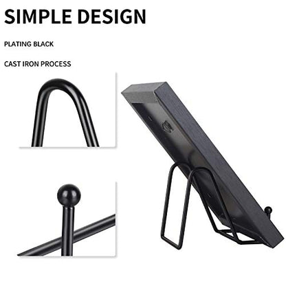 5 Pack 3 Inch Small Easel Metal Display Stands