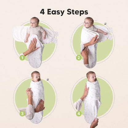 Newborn Swaddles with Zippers