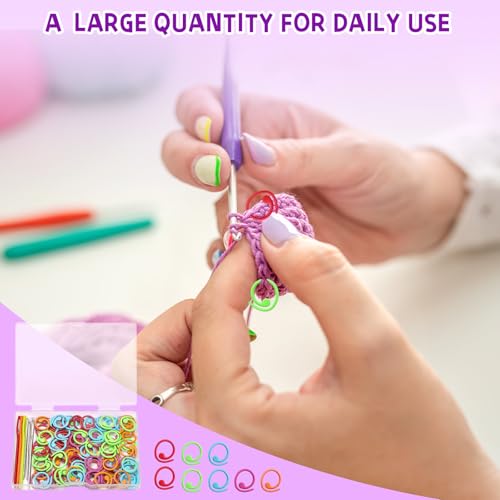 Metal Stitch Markers (111 Count)