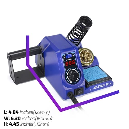 926LED V3 Soldering Station 130W MAX Soldering Iron Kit with Solder Wire
