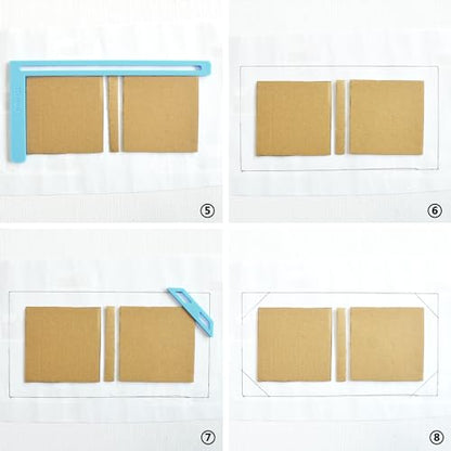 6Pcs Bookbinding Easy Scrapbooking Tool for Notebook Calender