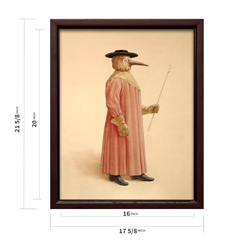 Vintage Plague Doctor Canvas