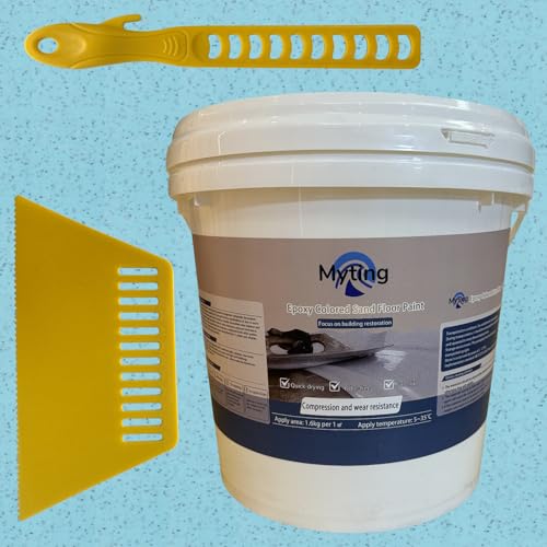 Epoxy Colored Sand Floor Paint (176 Fl Oz)