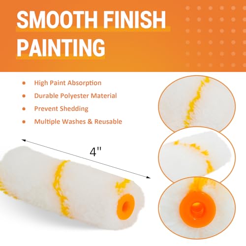 Mini Paint Roller Kit