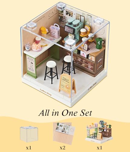 Coffee Shop Super Miniature House Kit