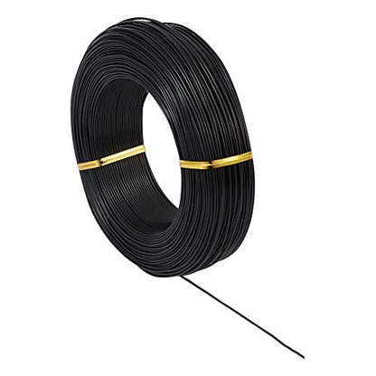 459 Feet 17 Gauge Aluminum Wire Black Bendable Metal Craft Wire for Beading Jewelry Craft Making