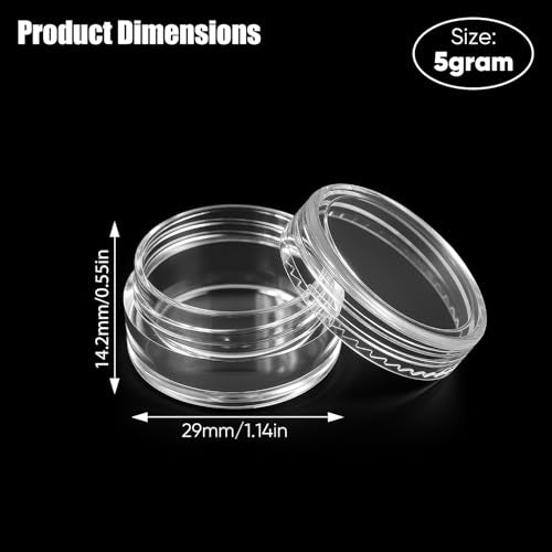 Sample Jars with Lids 5g (50 Count)