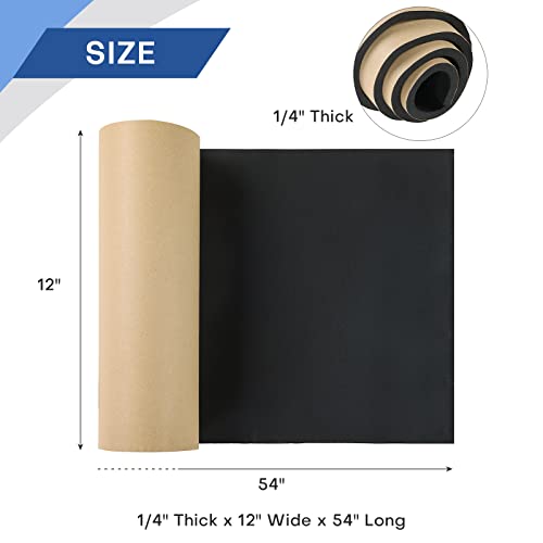 Sponge Neoprene Roll with Adhesive