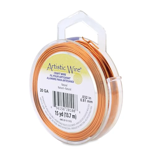 20 Gauge Tarnish Resistant Colored Copper Craft Wire (45 Foot)